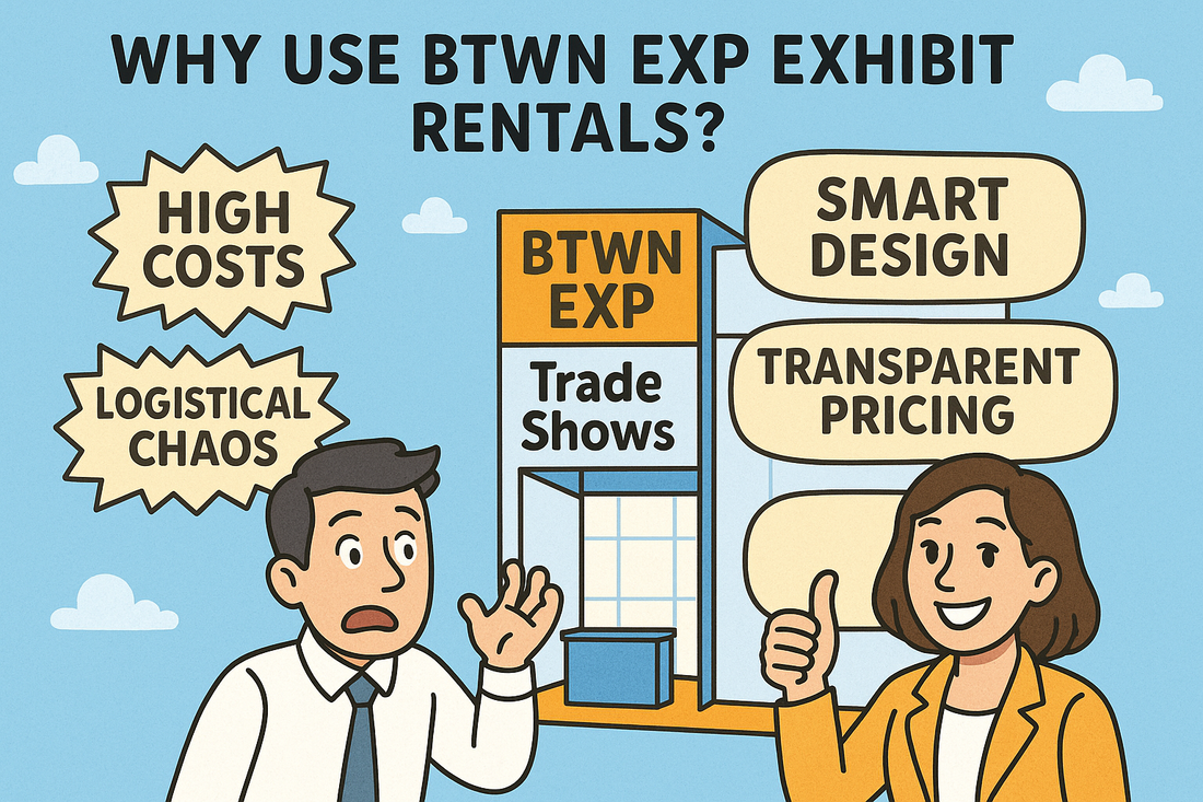 Why More Exhibitors Are Choosing BTWN EXP for Exhibit Rentals
